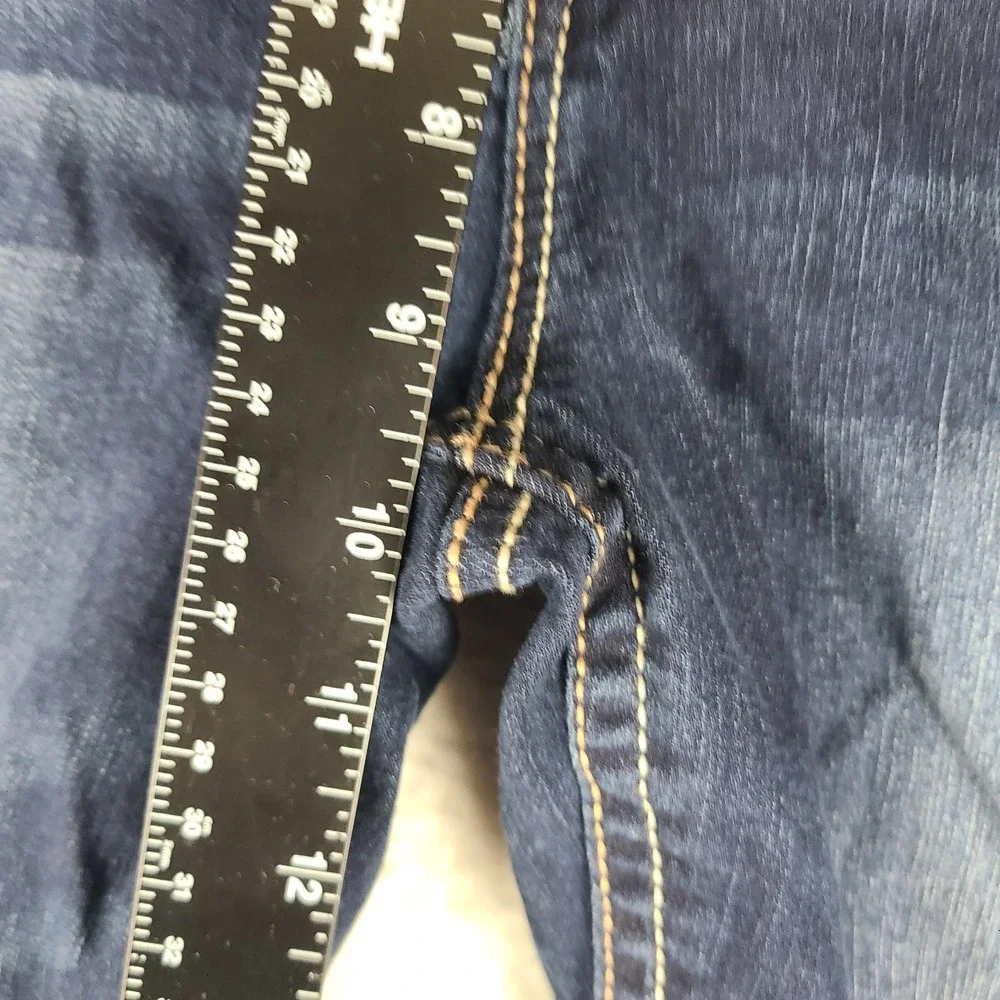 Wallflower Jeans Womens 13 Blue The Luscious Curvy Fit Dark Wash‎ WFM13201K